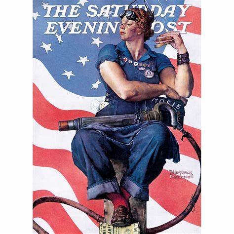 Rosie the Riveter – Norman Rockwell