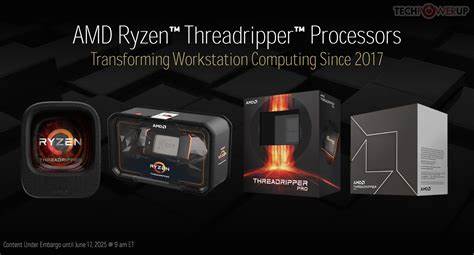 AMD Formally Launches Ryzen Threadripper Pro 9000 and Radeon AI Pro 9000 Series