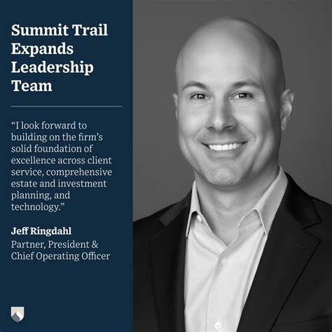 Summit Trail and President Jeff Ringdahl Part Ways