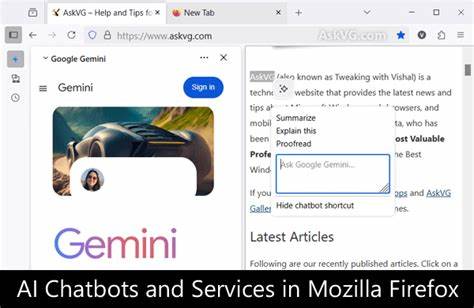 Remove All AI Features from Firefox