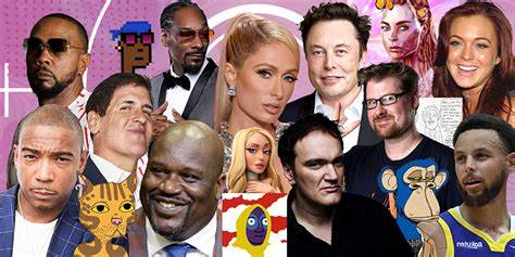 Top 10 Celebrities Who Invest in Crypto & NFTs - TCU