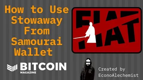 Bitcoin Wallets For Beginners, Part Two: How To Install Samourai - Bitcoin Magazine