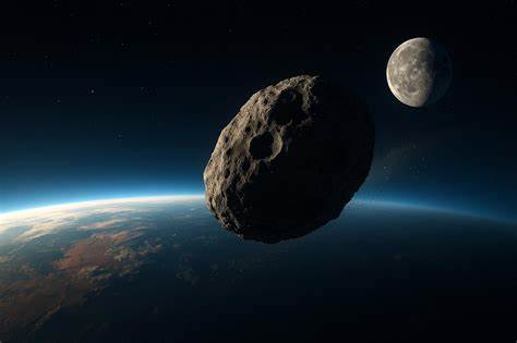 The asteroid that will spare Earth might hit the moon instead