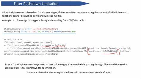 How Filter Pushdown Works