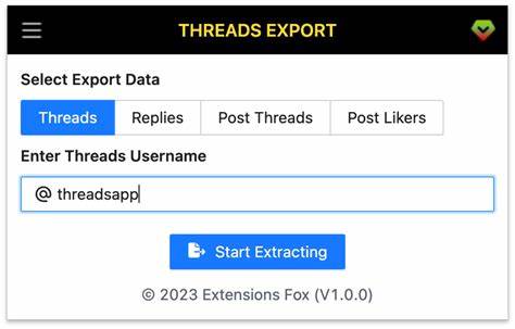 Threads Exporter – Export Threads Followers and Following