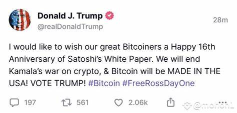 Donald Trump Wishes Bitcoiners 'Happy Birthday', Vows To 'End Kamala's 