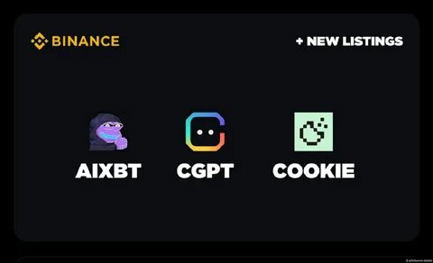 Whales Accumulate $2M Cookies, AIXBT, and CGPT Tokens Following Binance Token Listing - Blockchain Reporter