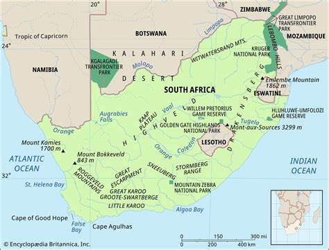 South Africa | Flag, Capital, People, Official Languages, Map 
