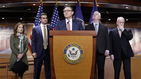 Republican leaders seek to quash revolt over President Trump’s agenda 