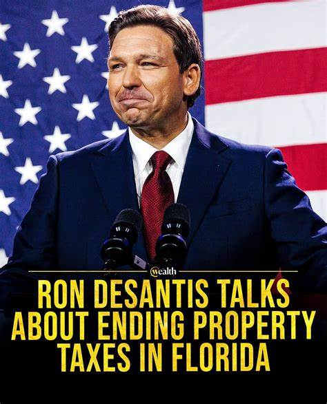 Ron DeSantis slams property taxes in America — he compares it to paying annual taxes on your TV from Best Buy