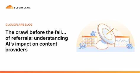 The crawl before the fall of referrals: AI's impact on content providers