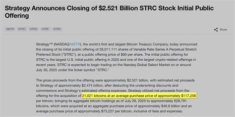 MicroStrategy Deploys $2.52 Billion IPO Windfall to Buy 21,021 Bitcoin