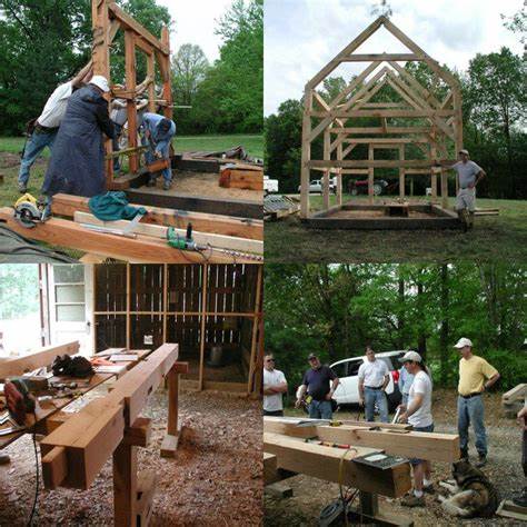 Building a timberframe home from scratch