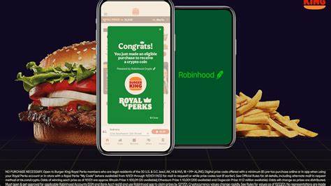 Burger and a 'side of' crypto? Burger King teams up with Robinhood to give away Bitcoin, Ethereum, Dogecoin - USA TODAY