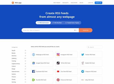 Creating full-text RSS/Atom feeds for any page with FreshRSS