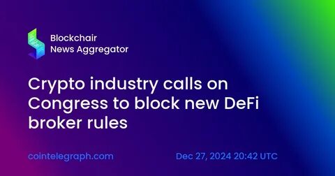 Crypto firms rally behind Ted Cruz to block DeFi broker rule