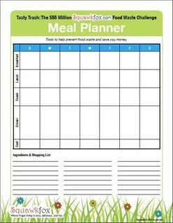 Downs Superfoods | Meal Planner