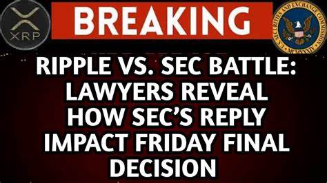 Ripple Vs SEC Update: Lawyers Reveal How SEC’s Reply Impact Final Decision - CoinGape