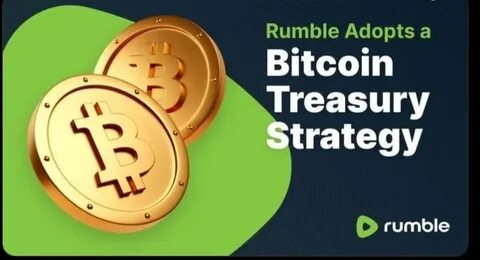 Rumble Purchases 188 BTC as Part of $20 Million Bitcoin Treasury Strategy