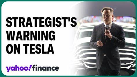 Tesla stock valuation looks 'insane' warns strategist