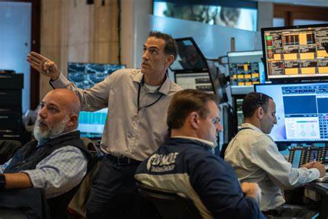 Stock market news today: Nasdaq enters correction, Dow falls 600 points as disappointing jobs report shakes investors - Yahoo Finance