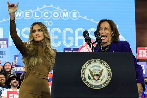 US Election: Trump sought Latino voters, singer JLo joined Harris in Vegas - Reuters
