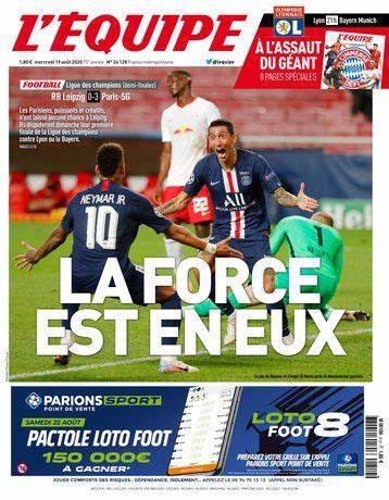 Toutes les éditions L'Équipe et magazines