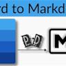 Markdown to Word