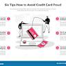 6 tips to avoid credit card fraud and scams