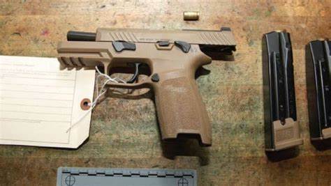 Air Force unit suspends use of Sig Sauer pistol after shooting death of airman