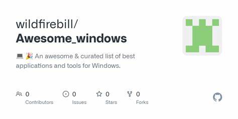 Curated List of Windows Utilities