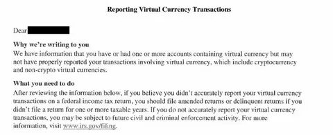 Crypto Users Are Receiving IRS Tax Warning Letters, Again - Forbes