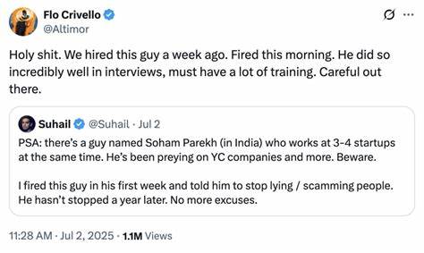 We hired this guy a week ago. Fired this morning. He did interviews incredibly