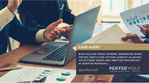 Clients Sue Berkshire Bank for Allegedly Enabling Massive Ponzi Scheme