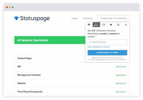GitHub status page displays Atlassian cookie notice