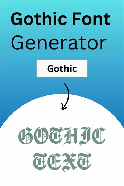 Show HN: Gothic Text Generator