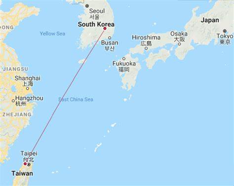 Cheap Taiwan to South Korea flights