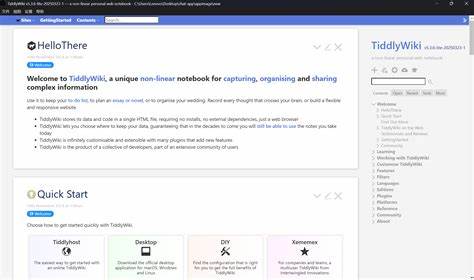 TiddlyWiki Community Survey 2025