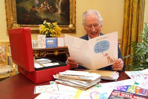 King Charles cheered by get-well cards - ZAWYA