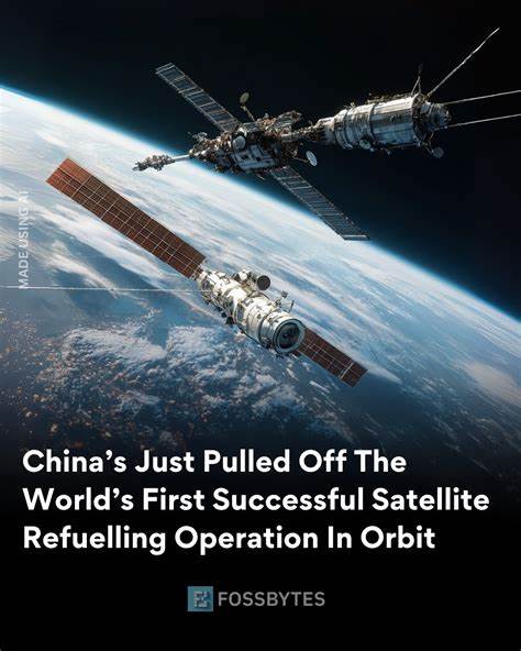 China Just Refueled a Satellite in Space