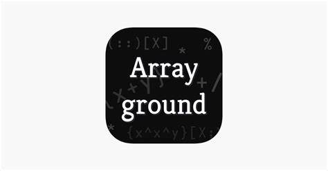 Arrayground – A mobile app for K and BQN