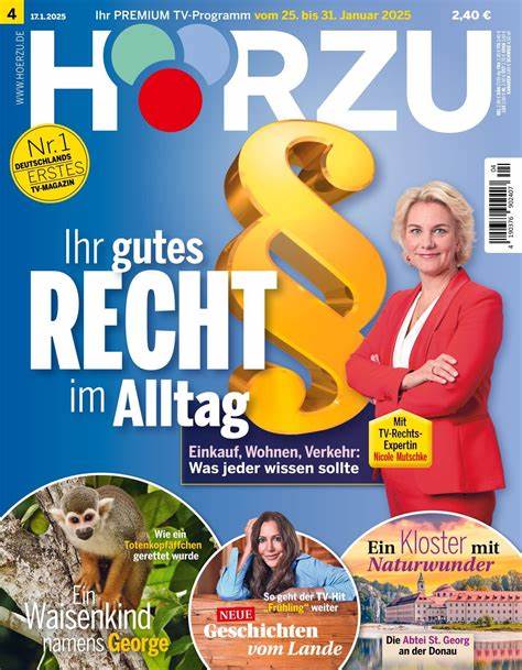 HÖRZU | Deutschlands erste Programmzeitschrift mit dem TV-Programm von 
