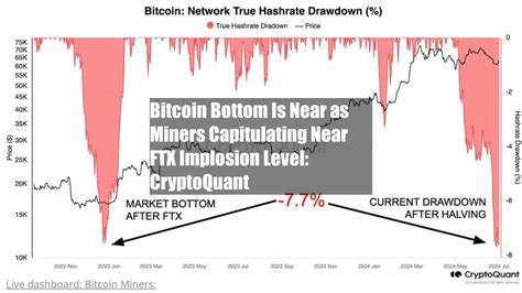 Bitcoin Mining Industry Capitulation Could Signal Bottom is Near, Says CryptoQuant