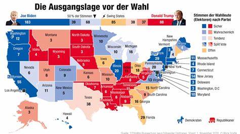 Swing-States: Sie entscheiden, wer die US-Wahl gewinnt