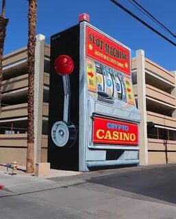 Crypto Casino" by Leon Keer in Las Vegas - StreetArtNews