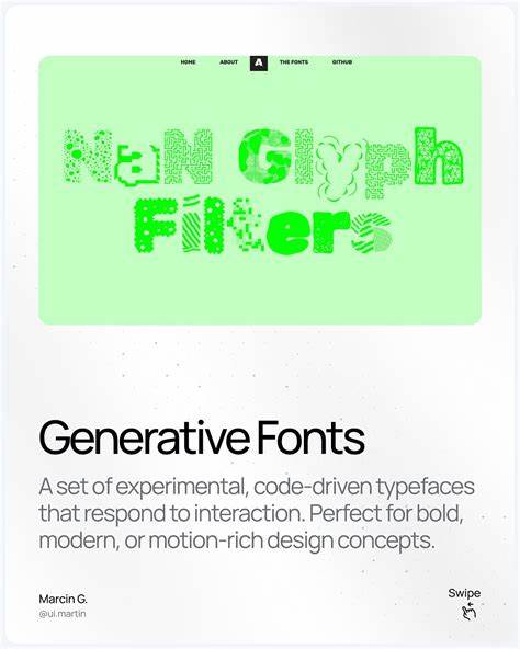 Flexflex: Typeface responds to spatial requirements rather than imposing them