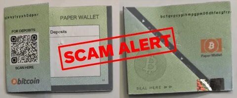 Warning of fraud scam: victim search with Bitcoin paper wallets - heise online