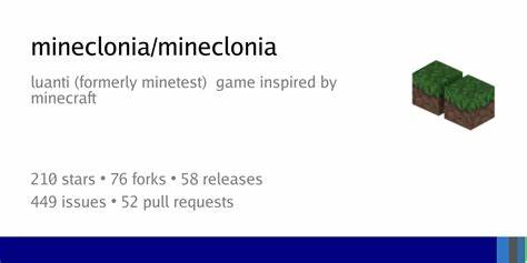 Mineclonia – open-source Minecraft clone based on Luanti (formerly Minetest)