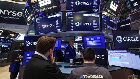 Stablecoin giant Circle's shares surge in blowout NYSE debut