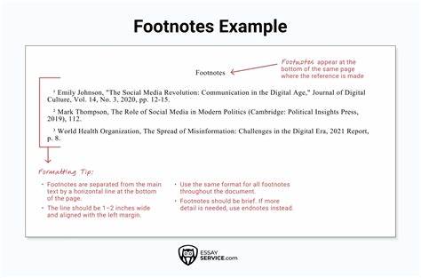 Give Footnotes a Spec